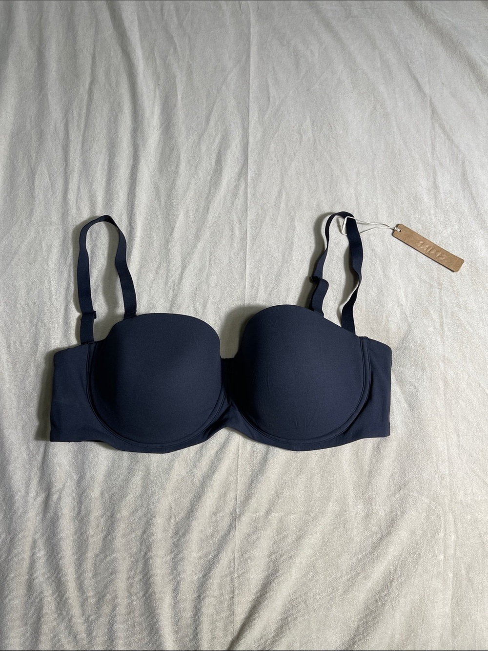 SKIMS Firs Everybody Strapless Bra Onyx NWT 34DD - Picture 8 of 8